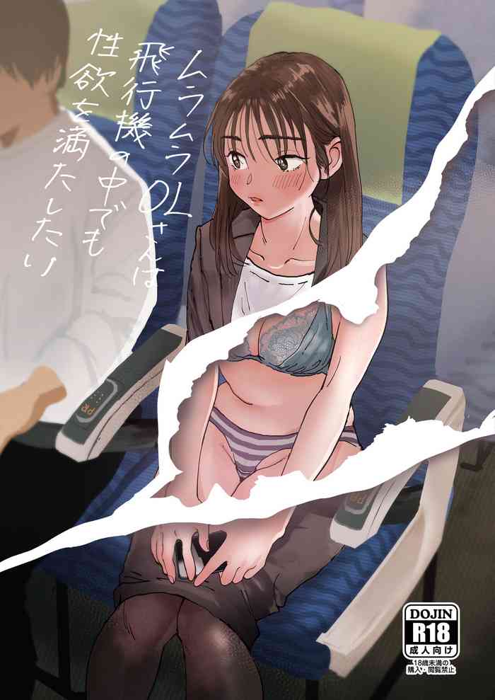 [Denbu Momo] Muramura OL-san wa Hikouki no Naka demo Seiyoku o Mitashitai [Digital]