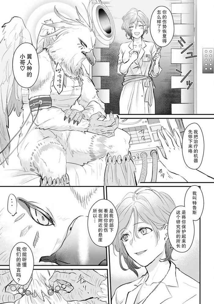 [Tama kyuri] tsubasa jinshu × kenkyuin `iboibo chi 〇 Po de kotsukuri sekkusu… kimochi i… ~tsu' | 翼人种x研究员「被带突起的鸡○插入真枪实战的做爱…真的好舒服…」 (jingai danshi ni aisa re daka re ika sa rete `ningen aitede wa ajiwaenai kairaku o oshiete yarou') [Chinese] [莉赛特汉化组]