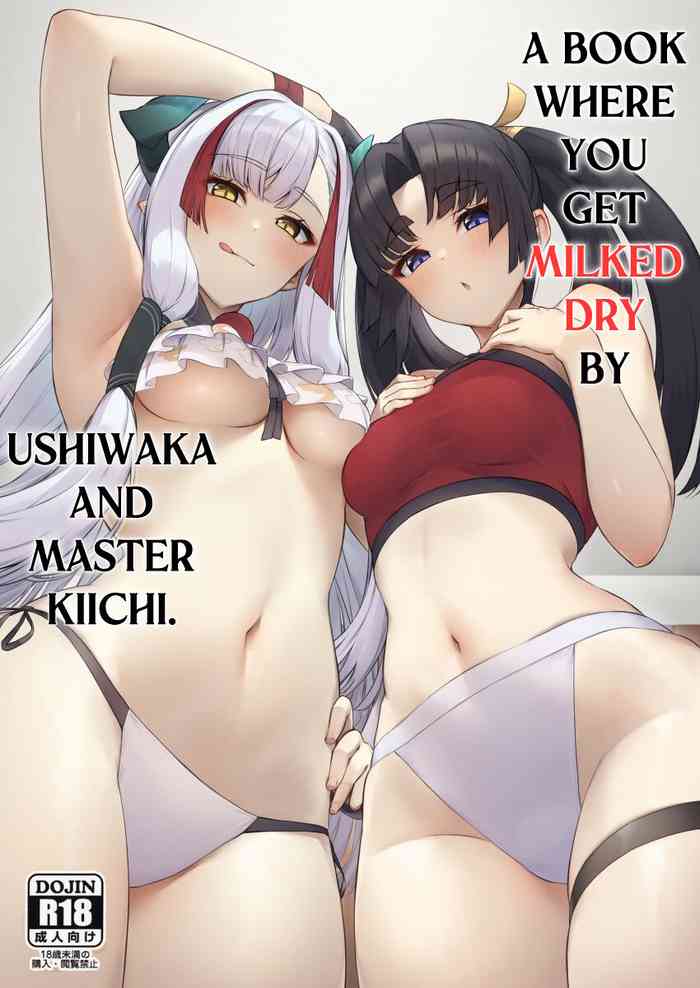 (C103) [Ayashii Bochi (PINTA)] Ushiwaka to Oniichi Shishou ni Tappuri Shibori Torareru Hon | A Book Where You Get Milked Dry by Ushiwaka and Master Kiichi. (Fate/Grand Order) [English] [LunaticSeibah]