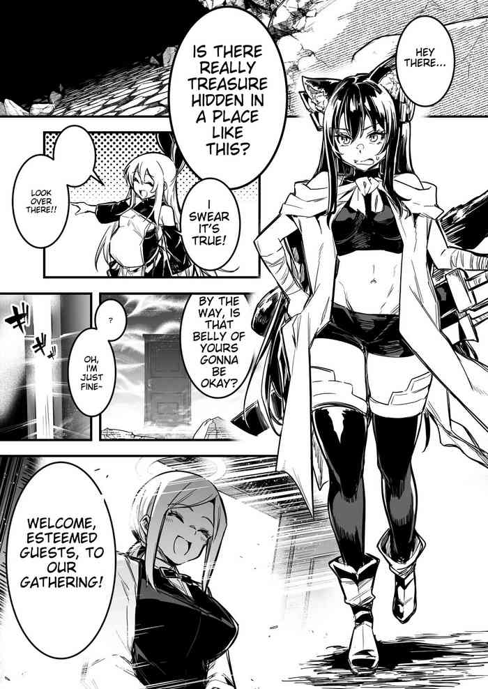 [Left Hand] Swordsman-chan is lured into a dungeon by Adventurer-chan, forced to wear a costume that has a brainwashing effect, and becomes a slave wife