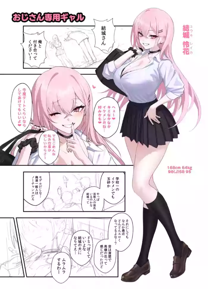 [うるりひ] おじさん専用ギャル ところどころラフ