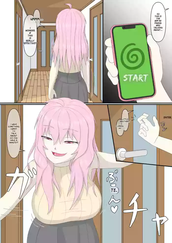 [mushikeratops] Hypnosis App With A BroCon Futanari Sister (english, MTL)