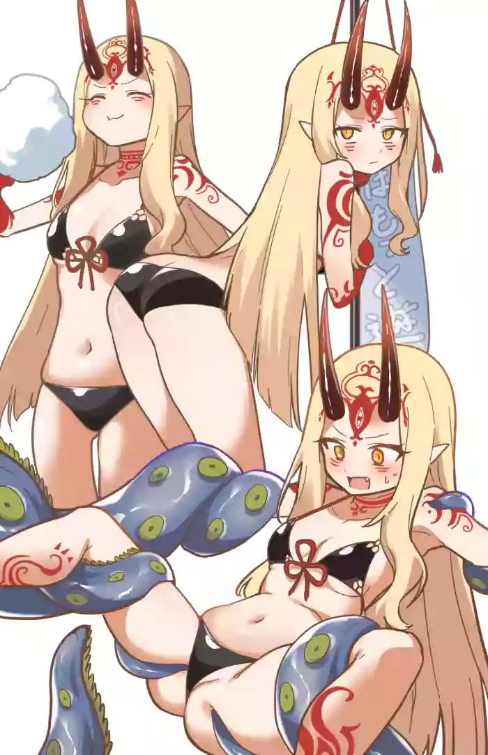 [ひるなぎ] 茨木童子イラスト