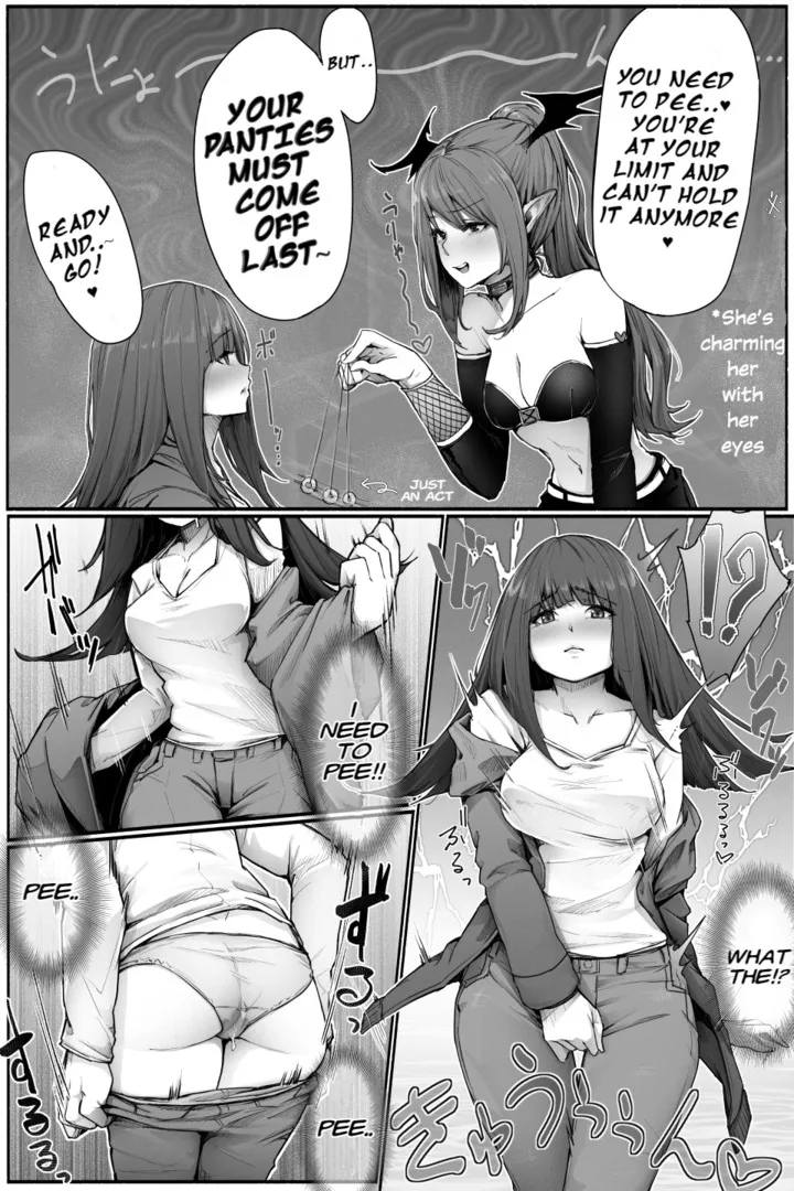 [Cocomachi] You need to pee but your panties must come off last