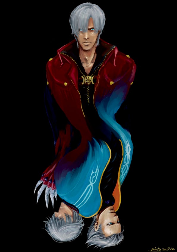 [HANPEN (PINTA)]Fusion of Evil [Dante x Vergil](Devil May Cry) [Chinese]