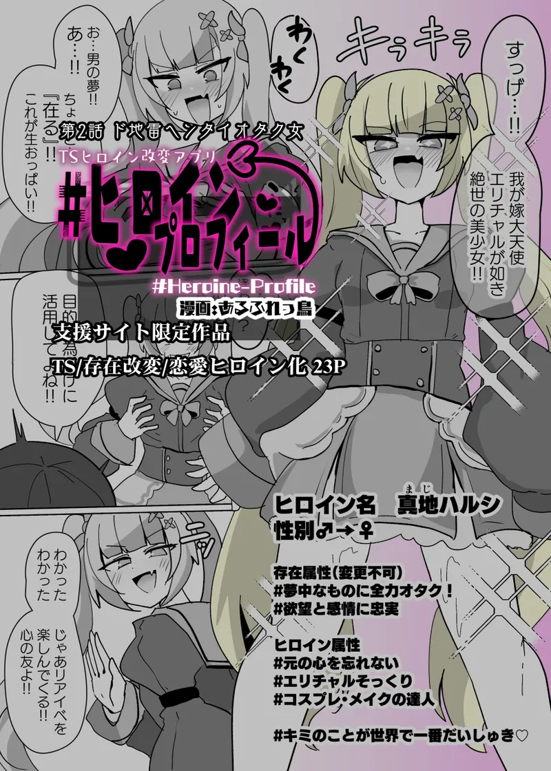 [Alfre-Tori] Heroine Profile ②