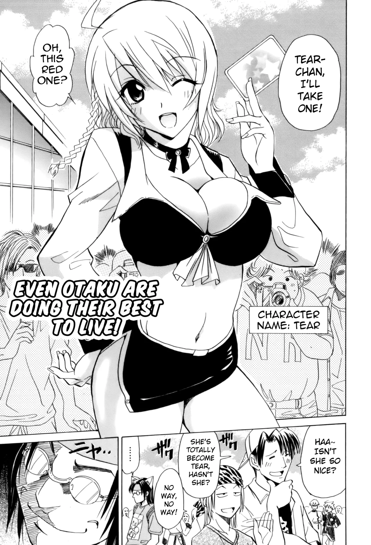 [Otono Natsu] Otaku Datte Ganbatte Ikite Irun Desu!! | Even Otaku are Doing Their Best to Live! (Oh! My Girl!) [English]