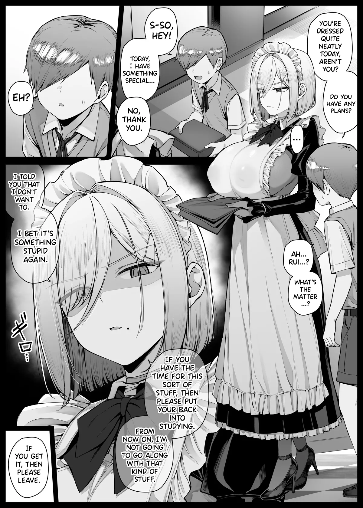 [Liyoosa] Bouchama ni Sakaratte, Shitsukerareru Koto ni natta Maid-san [English] [biribiri]