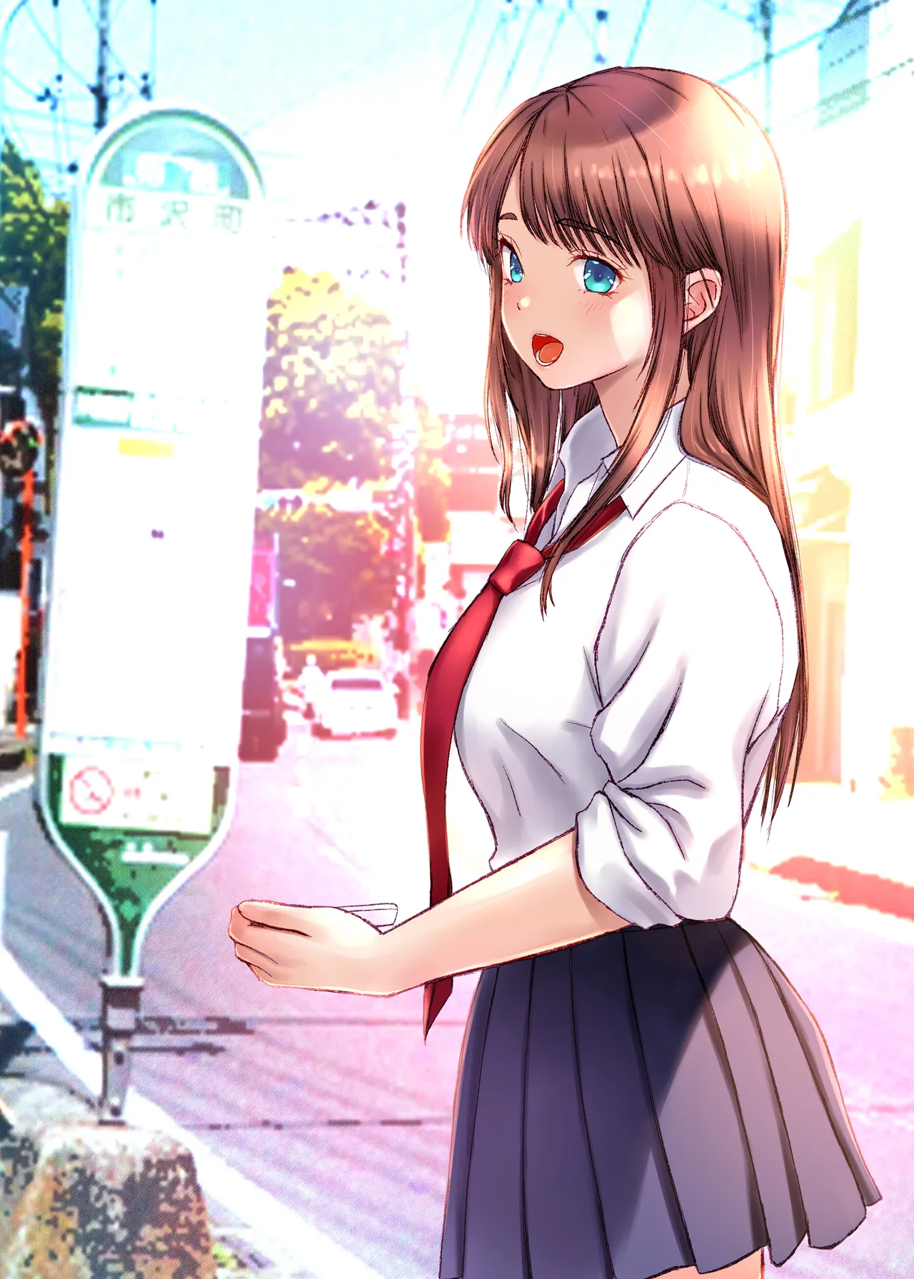 [Sonna no ato no Matsuri janai desuka (Morino.)] Kotori-chan no Sainan  Bus-machi J-kei wo HiAce no Kei ni Shosuru Hanashi. [Textless+Sample]