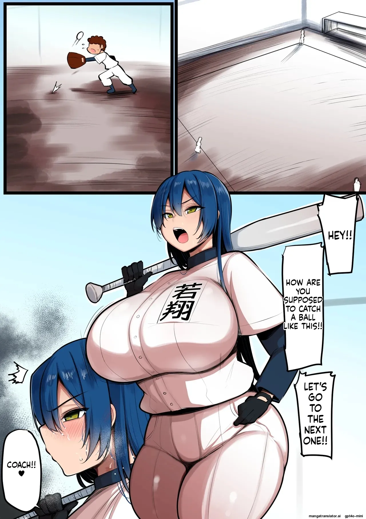 [Neko Samurai] Bakunyuu Onna Kantoku-san NTR 2 (English)
