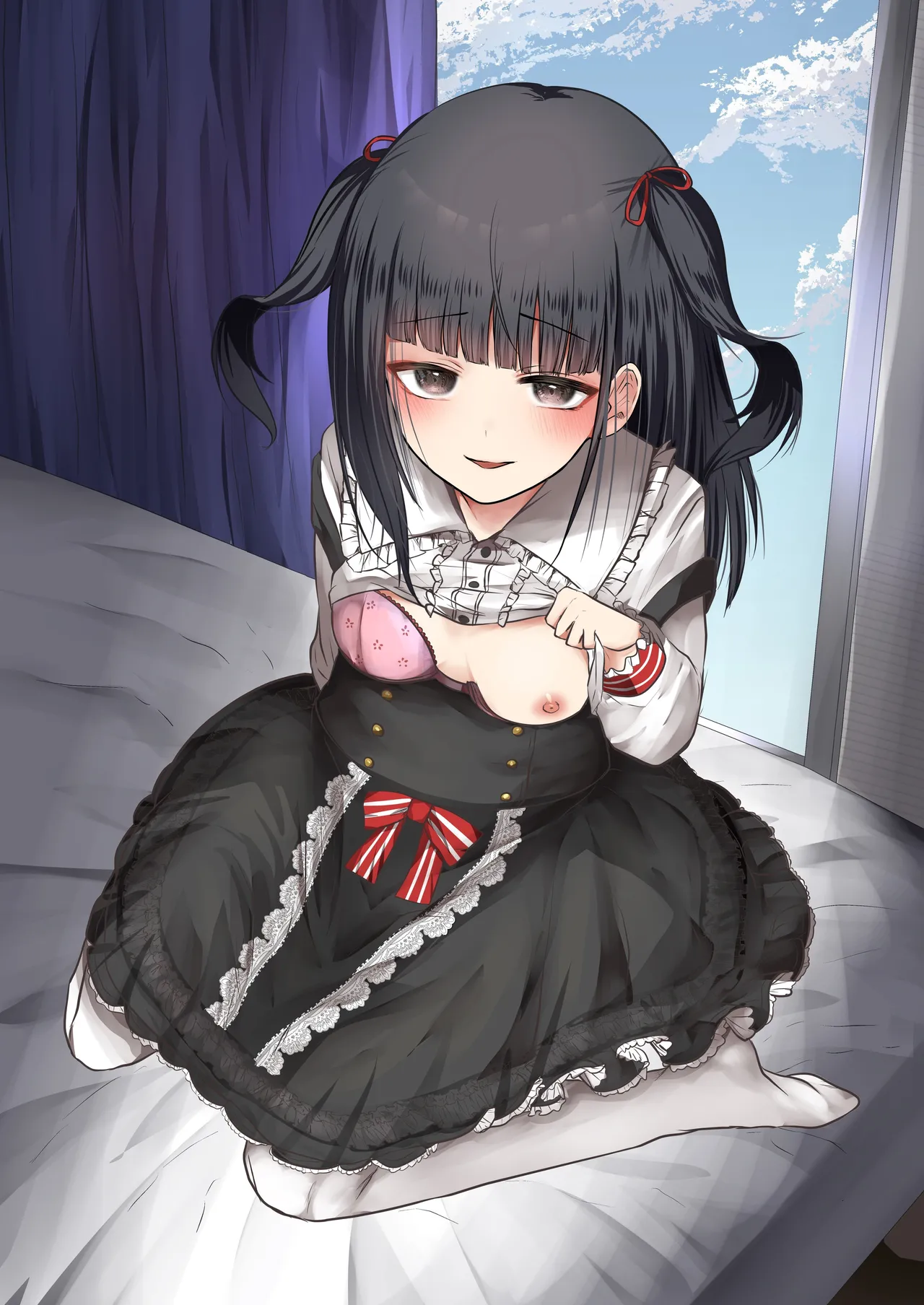 [Whisp (Ookido Karo)] Tonari no Ie ni Mesugaki ga Hikkoshite Kita! | A Female Brat Has Moved Into The House Next Door![Chinese]