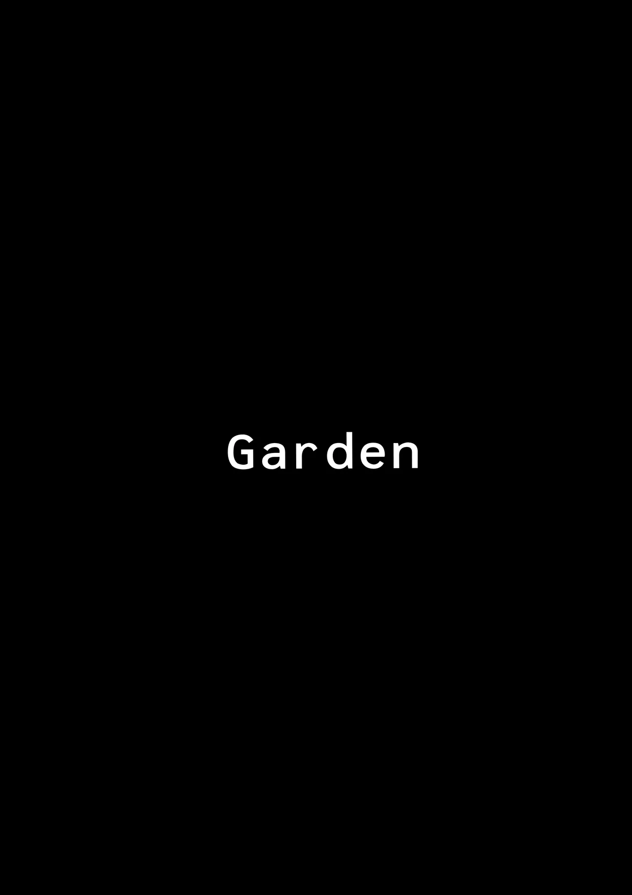 [numata suien] Garden