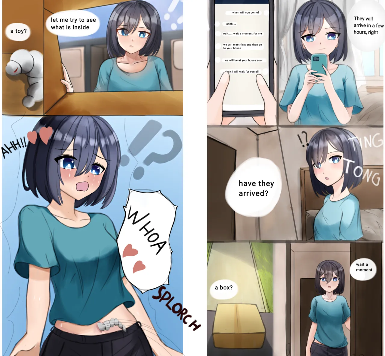 [SORA😭 (Pixiv)] Navel Sex #1 [English]