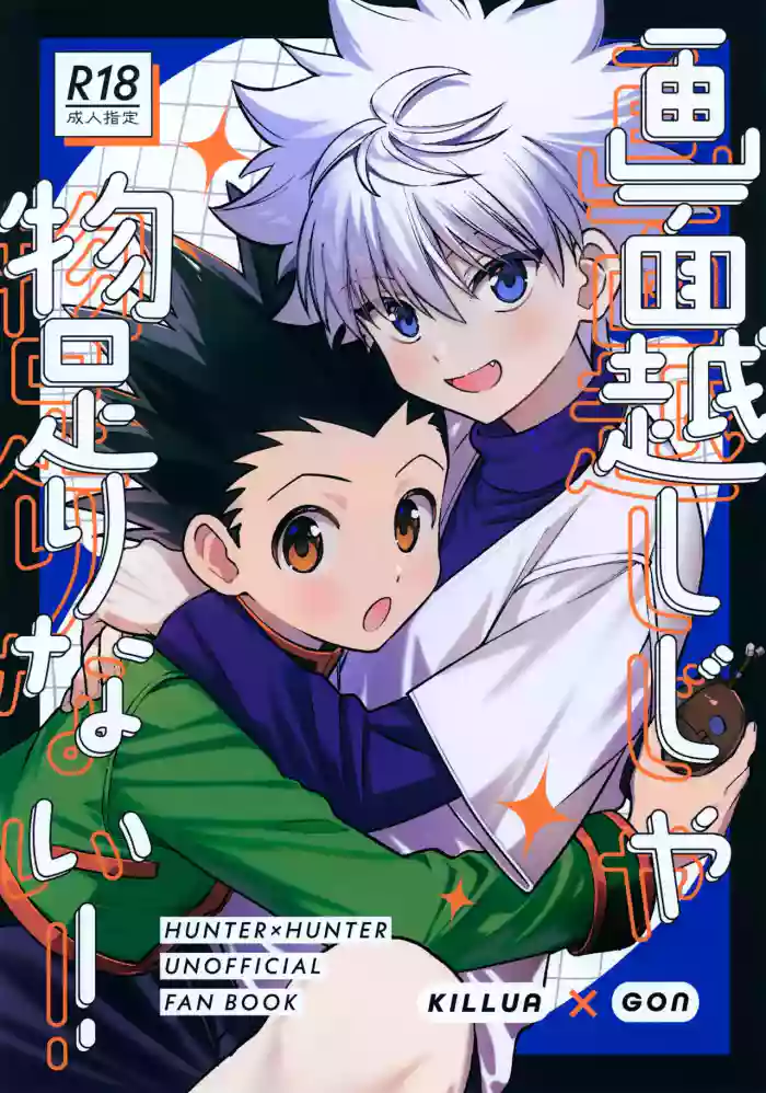 (Re:HUNTER 11) [Chouki Ryokou (5tuka)] Gamen Goshi ja Monotarinai! (Hunter x Hunter)
