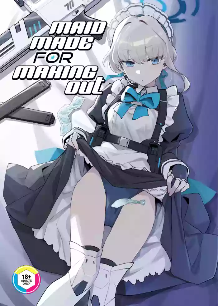 [Ballistic onahole (Б)] Dokidoki Toki Meki Maid Kiss | Maid Made for Making Out (Blue Archive) [English] [Summer Salt] [Decensored] [Digital]