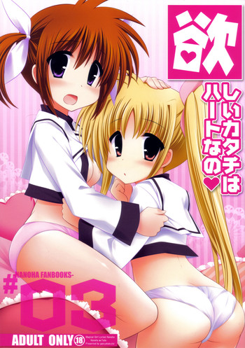 (C79) [Gakushokutei (Watanohara)] Hoshii Katachi wa Heart Nano (Mahou Shoujo Lyrical Nanoha) [English] [NanoFate]