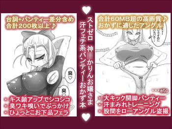 [Kotatsu Guild] StZero Kanzuki Karin Ojousama Ase Feti-kei Panty Okazu Hon (Street Fighter)