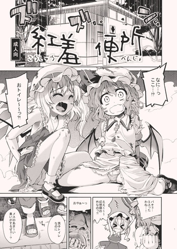 (Reitaisai 9) [Yumemigokoti, Youmusya (Mikage Baku, Gengorou)] Koushuu Benjo (Touhou Project)
