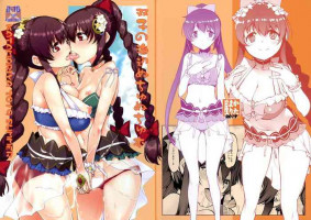 (C97) [KATAMARI-YA (Shinama)] Futago no Umibe Nuchinuchu Hon (Puella Magi Madoka Magica Side Story Magia Record)