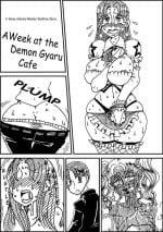 [Koganemushi] A Body-Altered Maiden Bedtime Story ~A Week at the Demon Gyaru Cafe~ / KanColle Doujinshi