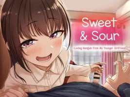 [Misaki (Aoi Tiduru)] Ijiwaru de Amaama ~Kouhai Kanojo ni Tekoki de Aisarereru Ohanashi~ [English] [xinsu]