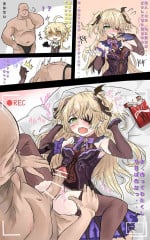 [Leogust] Fischl-chan to Pocky no Hi (Genshin Impact)
