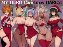 [ratatatat74] MY HERO Christmas HAREM (Boku no Hero Academia) [Chinese] [GaLaSky個人漢化]