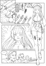 [Weixiefashi] Empire executioner Alice-sama's thigh-high boots trampling crushing torturing session black-and-white [帝国处刑官爱丽丝大人的长靴踩杀拷问][黑白]