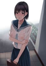 [Team☆Lucky] Ame no Hi wa, Honnori Chikubi