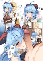 [92M] Kanu-chan ni Amaeru o Manga Fawning on Ganyu (Genshin Impact) [English] [Decensored] [Colorized] [Satansoft]