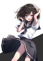 [Amethyst Darkness (Erocchi)] GIRL - Kouhai Kanojo Soushuuhen II