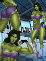 She Hulk Workout – SunsetRiders7