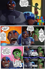 Titans Tower Nights (Teen Titans) by Nearphotison