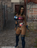 Star Squadron vs the Showmaster – Captured Heroine