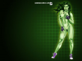 She Hulk fucks the Marvel Universe – Leandro