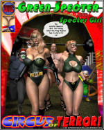 Green Speoter and Specter Girl- Circus of Terror