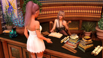 Lustful Desires – The Librarian- Naama