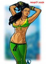 Naughty Laura- Street Fighter (Ganassa)