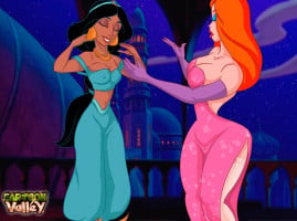 Jessica & Jasmine Lesbo- CartoonValley