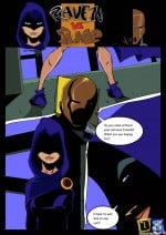 Raven Vs Slade- Teen Titans- Drawn Sex