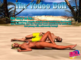 The Vodoo Doll- 3D Interracial
