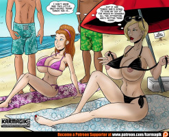 Karmagik – Randi and Olivia at the Beach