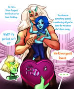 Jasper X Peridot X Lapis- XXXubbles [Steven Universe]