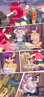 My Little Pony – CMC In The Barn by Xjenn9