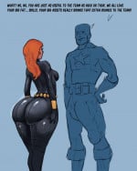 Black Widow and One of Her Informants- Shiin [Avengers]