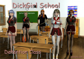 Dickgirl School – Detention Class- Lynortis