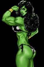 Green With Lust- She Hulk [SuperPoser]