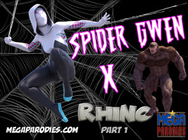 Spider Gwen X Rhino- Megaparodies