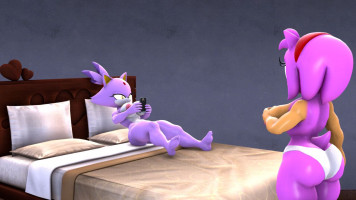 Naughty Cat- BlueApple [Sonic The Hedgehog]