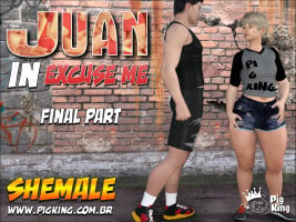 Juan in Excuse Me Final – PigKing Shemale
